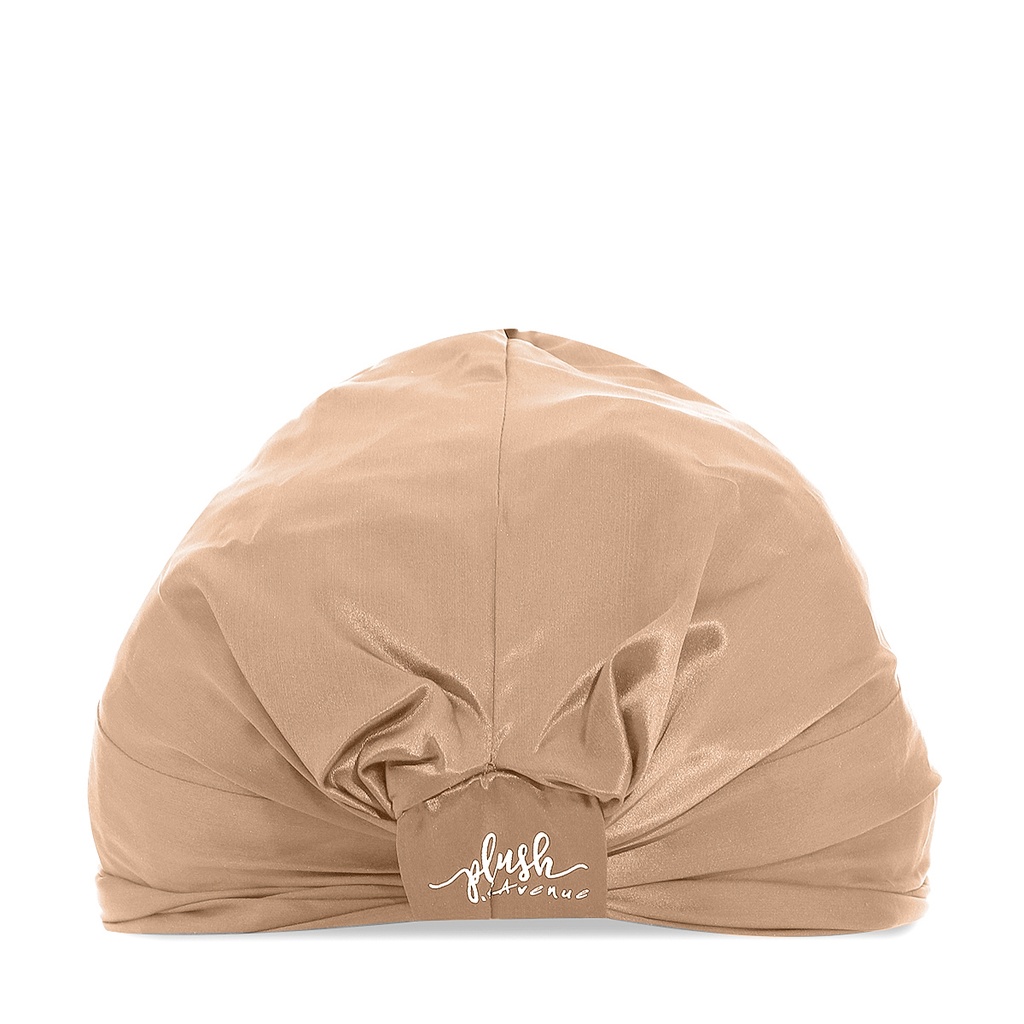Silk Hair Bonnet - Caramel