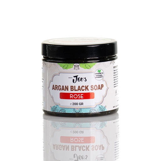 Argan Black Soap Rose