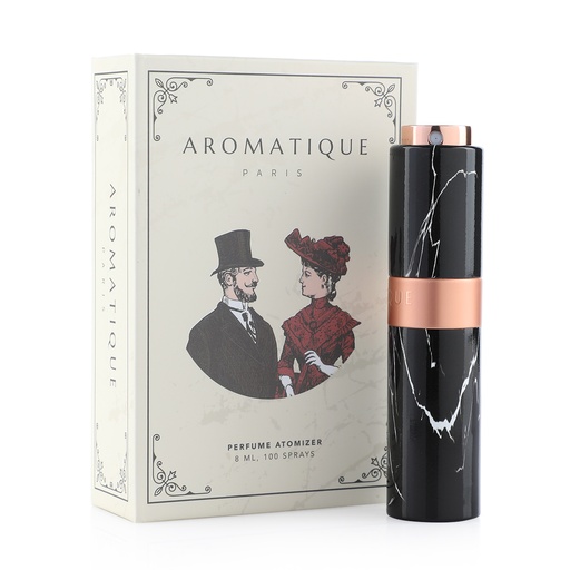 Perfume Atomizer - 8ml - Black Marble