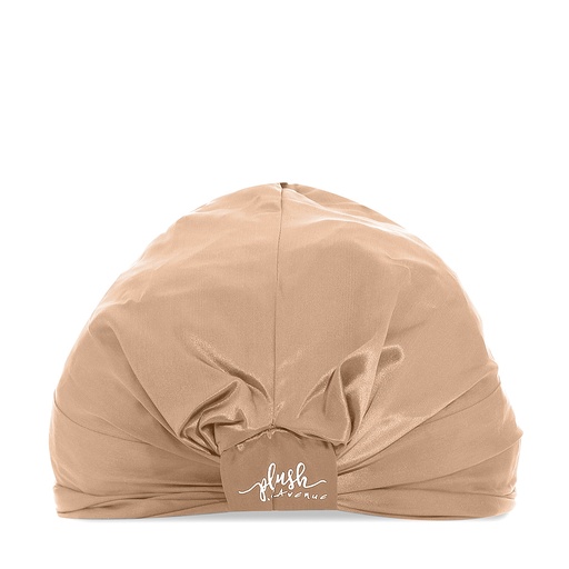Silk Hair Bonnet - Caramel