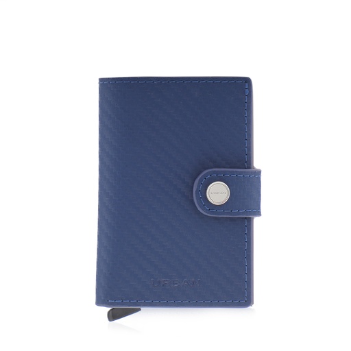 Slim Wallet and Card Holder - Carbon Navy
