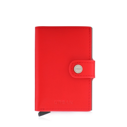Slim Wallet and Card Holder - Red